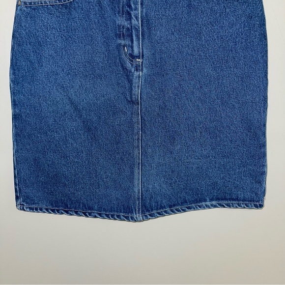 Bill Blass Vintage Denim Skirt Women’s Size 6 US Medium Blue Wash Jean High Rise - Picture 4 of 7